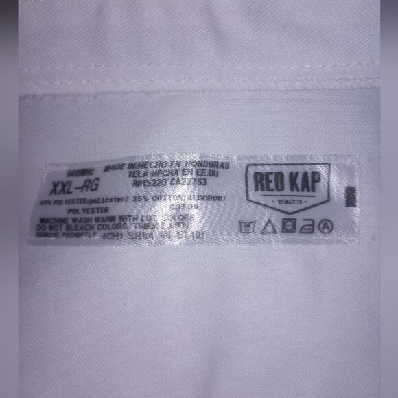 Red Kap White Double-Breasted Chef Jacket Size XXL NWOT Flaw - Picture 2 of 6